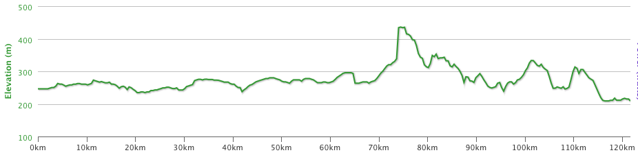 Altitude profile of Day 15