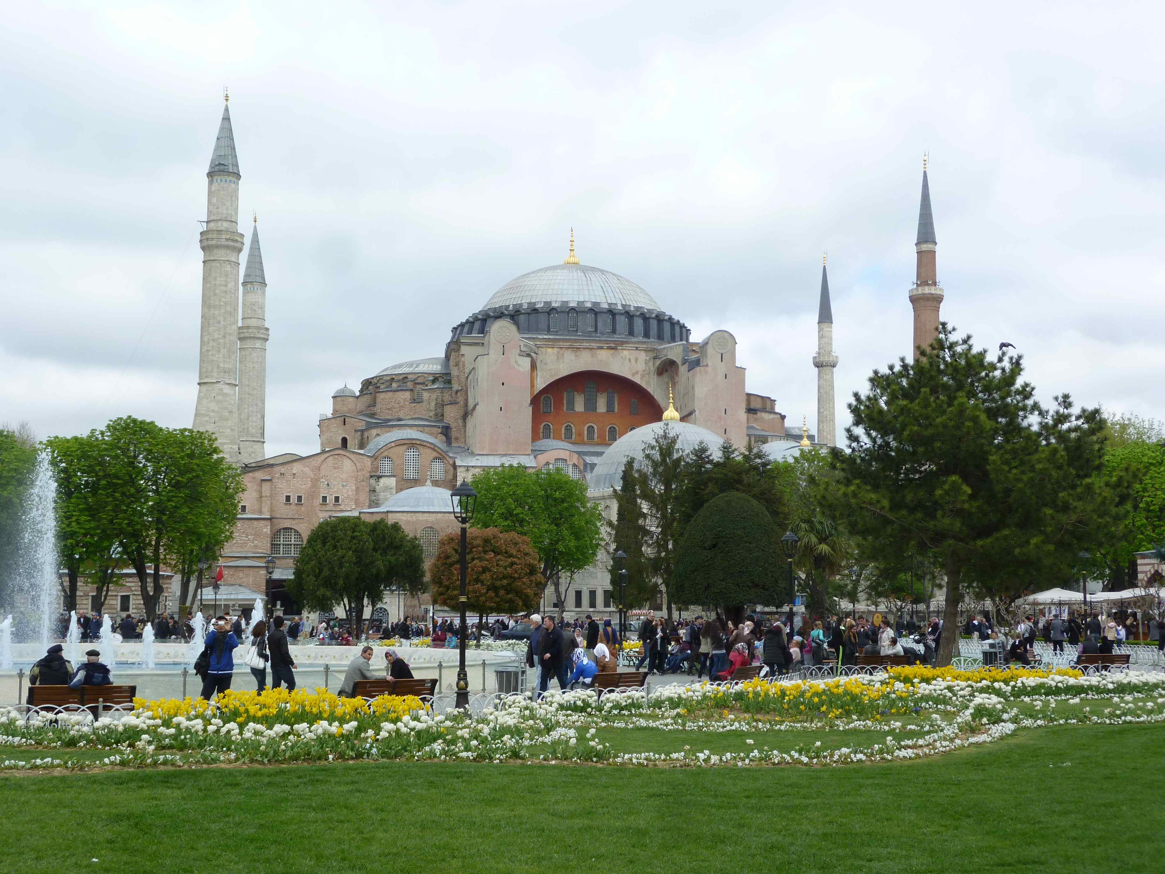 Aya Sophia. First a church, then a mosque and now a museum