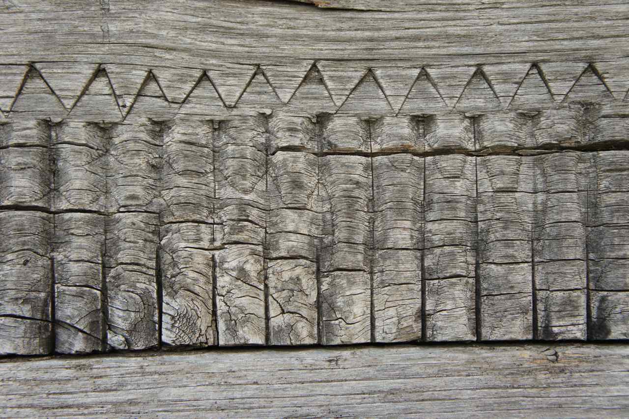 Detail from the corn barn