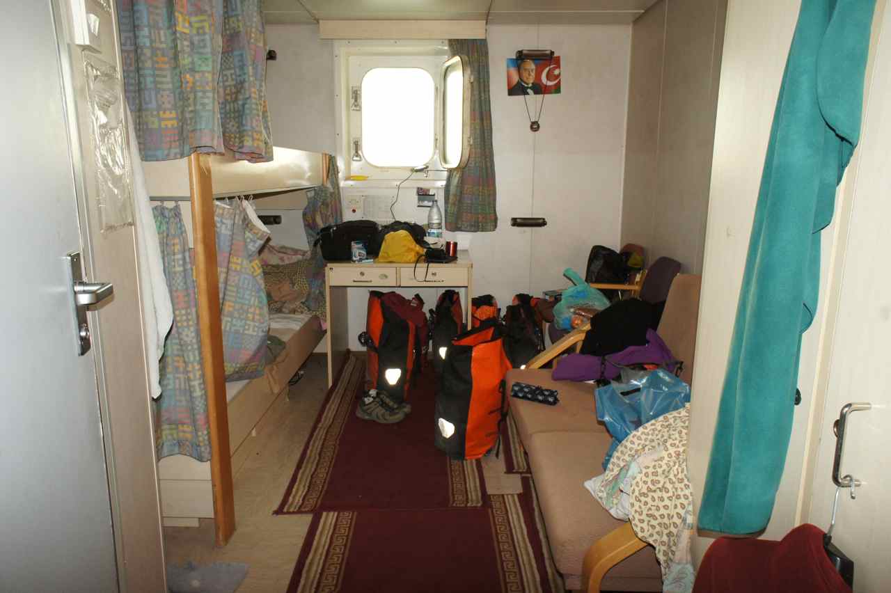 Our, or actually a crew member's cabin